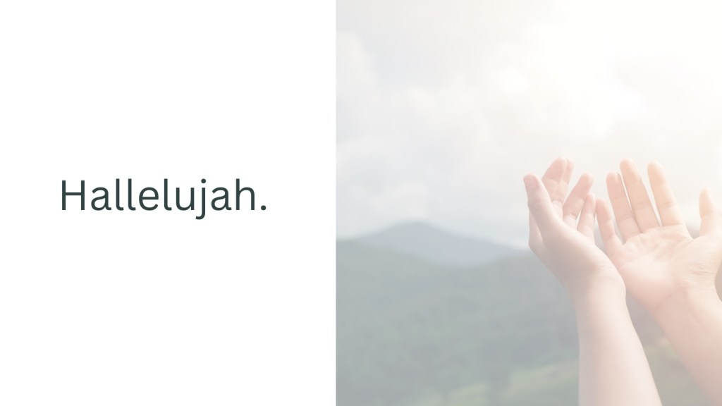 Hallelujah